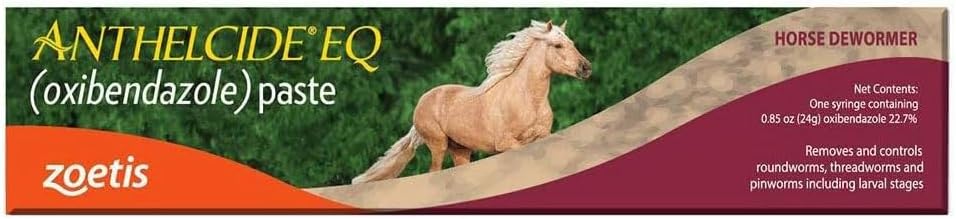 Zoetis Anthelcide Equine Paste front view packaging