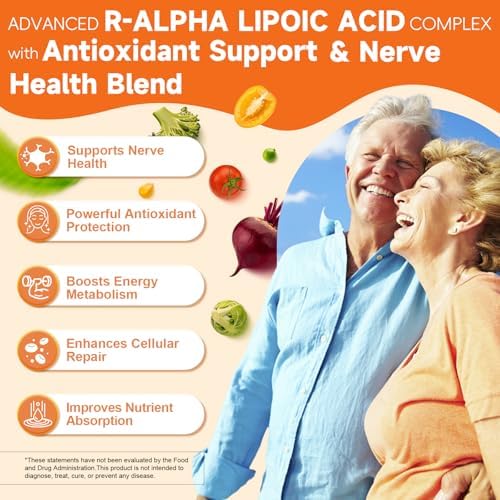 Supplement facts and ingredient label of Totaria R-ALA capsules
