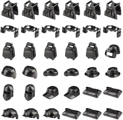 83 Pcs Toy Soldiers Figures US Army Battle Toy Set - Weapons Pack Military Weapon Battle Building Blocks Compatible with Major Brand, 3 Years Old and up - Image 3