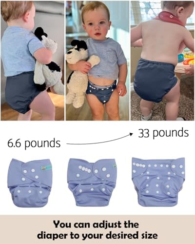 Alvababy cloth diaper cover with included wet bag