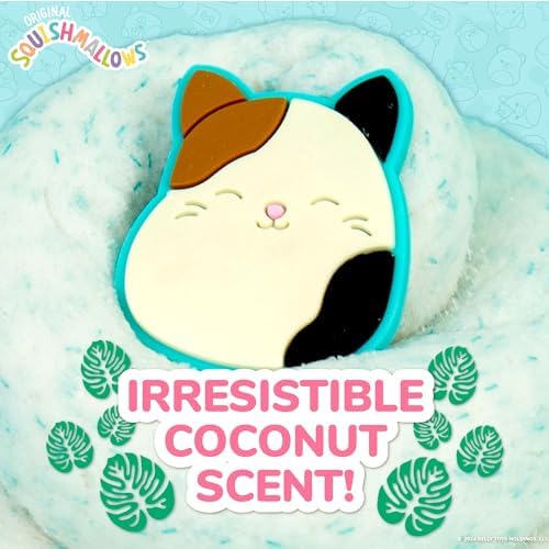 Exclusive rubber Cam the Cat charm embedded in coconut scented slime