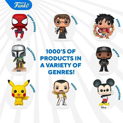 Funko Pop Movies Quetzalcoatlus displayed on a desk shelf alongside other figures