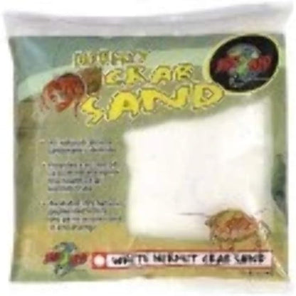 Close up texture of Zoo Med all natural calcium carbonate hermit crab sand