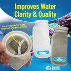 Aquatic Experts felt filter socks side profile