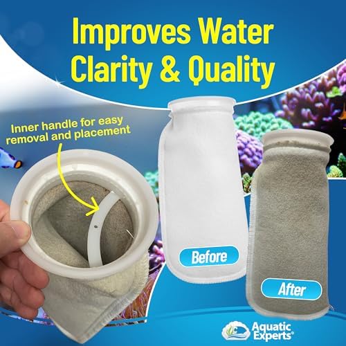 Aquatic Experts felt filter socks side profile