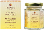 BeeAlive energy formula vegetarian capsules close up