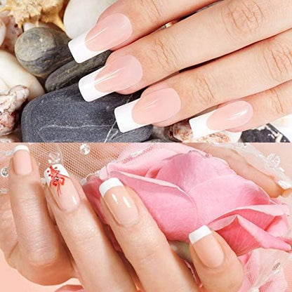 Maitys white fingernail pencil kit showing the tip detailing for under nail application