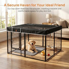 PJYuCien eight panel puppy fence top safety guard installation