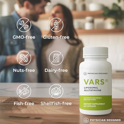PD VARS Liposomal Glutathione antioxidant dietary supplement box