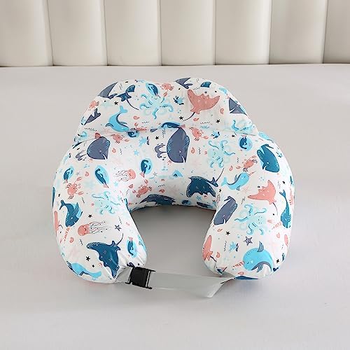 Babylian breastfeeding pillow with adjustable waist belt