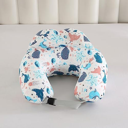 Babylian breastfeeding pillow with adjustable waist belt