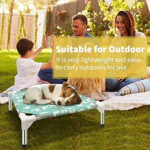 Elevated Dog Bed Pet cot for Small Dogs, Indoor and Outdoor Use for Small Pets - Image 6