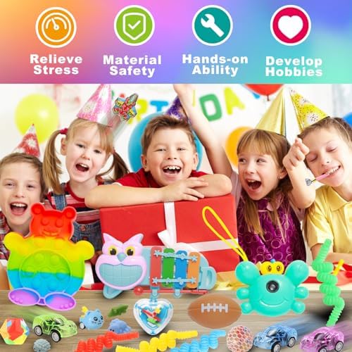 Close up view of sensory fidgets for ADHD and anxiety relief