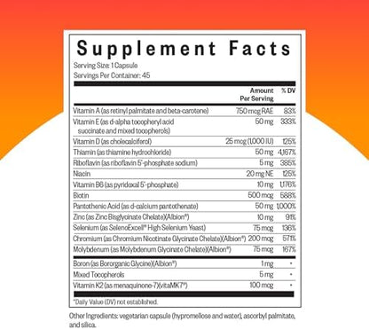 Seeking Health Multivitamin One Sensitive authentic imported dietary supplement bottle