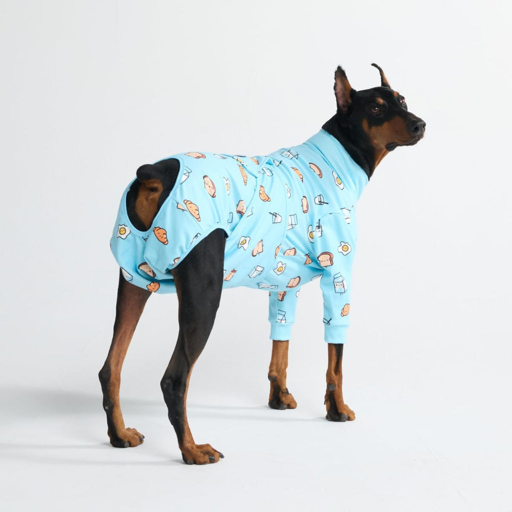 Spark Paws Dog Surgery Recovery Suit - Dog Recovery Suit After Surgery, Anti-Lick Dog Onesie, Abdominal Wound Protector, Soft Cone Alternative for Spay Neuter Male Female Pet Recovery - Dinosaurs, 3XL - Image 10