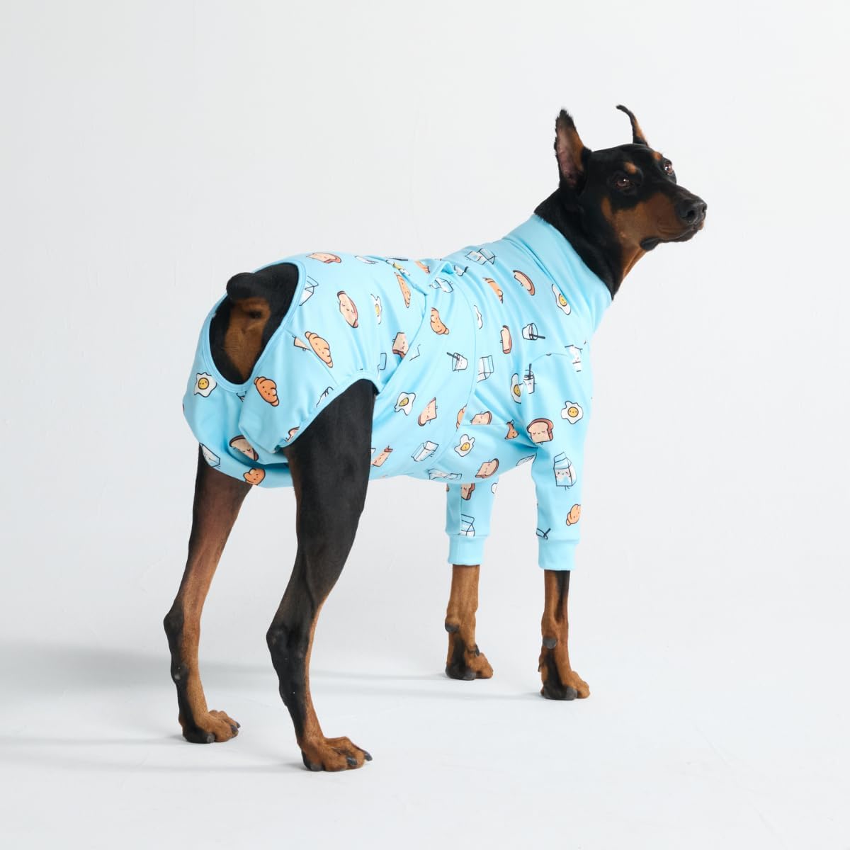 Spark Paws Dog Surgery Recovery Suit - Dog Recovery Suit After Surgery, Anti-Lick Dog Onesie, Abdominal Wound Protector, Soft Cone Alternative for Spay Neuter Male Female Pet Recovery - Dinosaurs, 3XL - Image 10