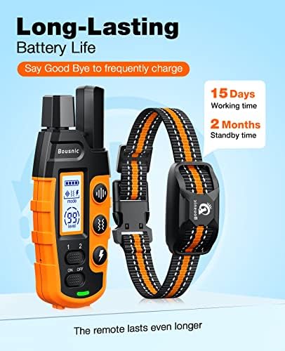 Components included with Bousnic shock collar