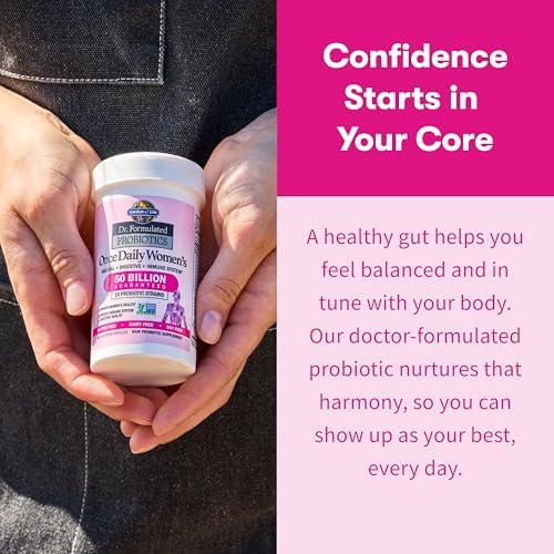Garden of Life Dr Formulated women's probiotic clean dairy-free formula 30 capsule bottle