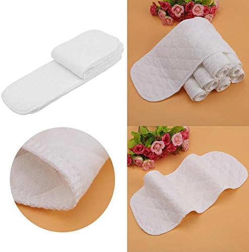 Huhushop absorbent cotton insert inside cloth diaper pant