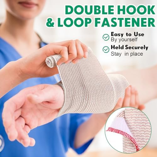 Bulk pack of 36 individually wrapped 3 inch compression bandages