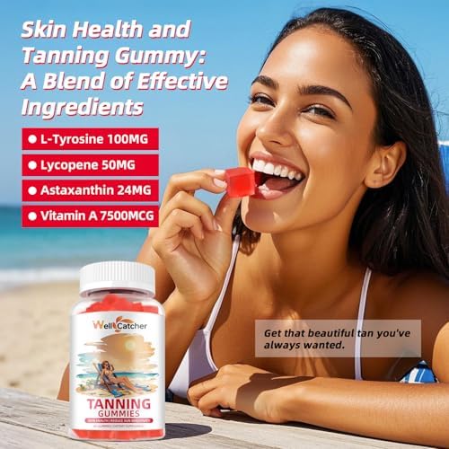 Accio Tanning Gummies daily skincare routine context