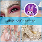 Professional nail art dotting tools in action
