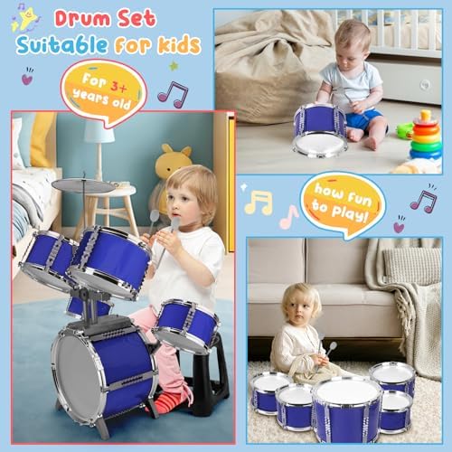CHADRIGIVS plastic musical learning toy for boys and girls side view