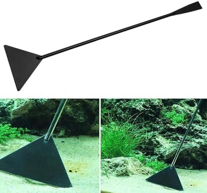Professional aquascaping stainless steel shovel for fish tanks