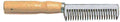 Weaver Equine aluminum mane and tail comb front view stable accessory