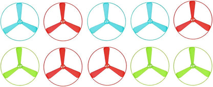 Cat Fetch Toy Launcher,Flying Disc Launcher Toy Rechargeable with 10 Flying Discs,Flying Cat Toy Disc Launcher for Kitten Dog Playing Interactive Hunting Tracking Toys for Outdoor Indoor,White - Image 9