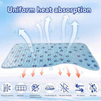 SiniReta portable pet cooling pad folded for travel and storage