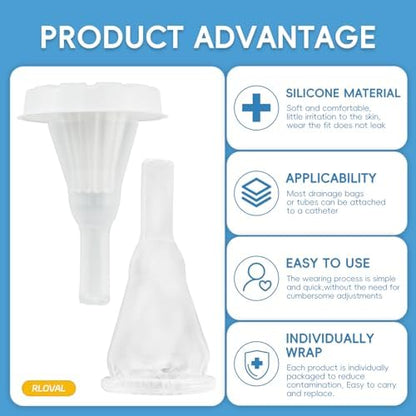 Rloval male external catheter self-adhesive application demonstration