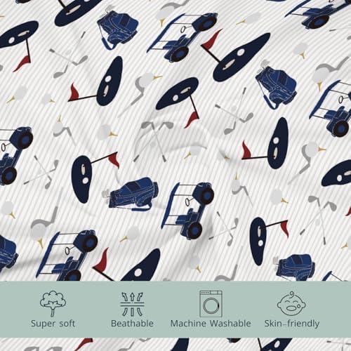 EyMzcod soft stretchy changing pad cover close up texture