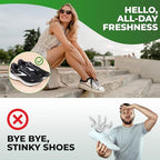 Aromasong fast drying non toxic spray for smelly shoes and stinky feet