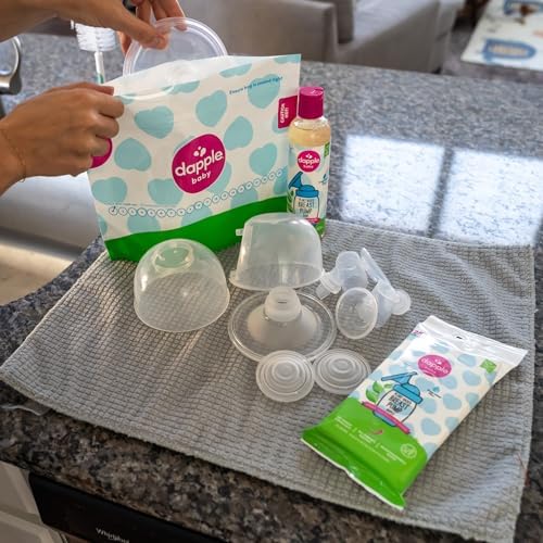 Dapple baby breast pump sanitizing gift set for parents
