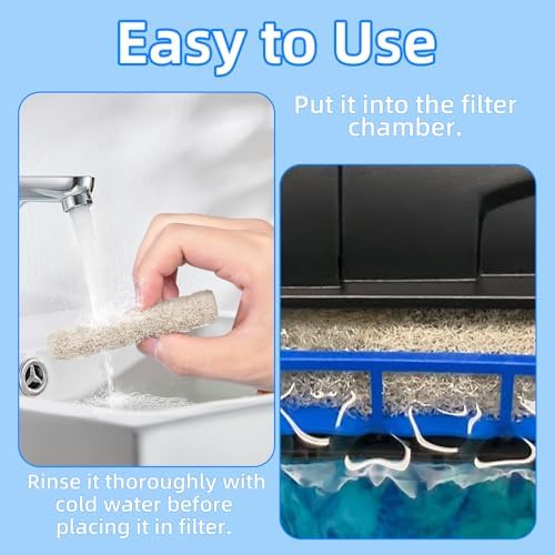 Aquaneat ammonia reducing filter pads application in power filter
