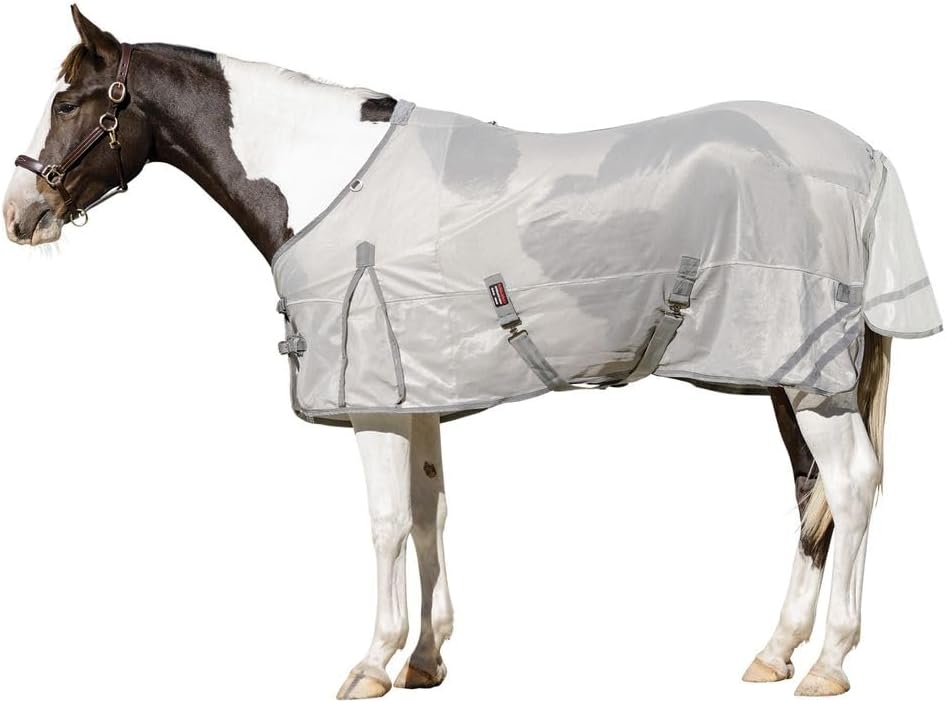 Schneiders Soft Interlock Mesh II Horse Fly Sheets | Superior UV & Insect Protection | Versatile Euro Fit Option | Reflective Safety Design - Image 13