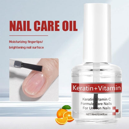 Soelegant nail strengthening oil applicator brush close up