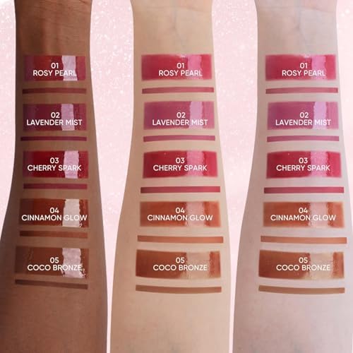 JUDYDOLL Peel Off Stain and Plumping Oil Duo - Long-Lasting Lip Stain with 3D Plumping Gloss, Hydrating and Non-Sticky Formula (#05 Coco Bronze) - Image 3
