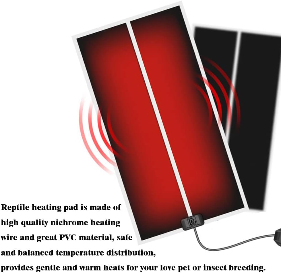Waterproof PET construction detail of the reptile heating mat