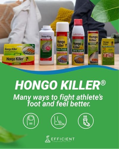 Hongo Killer skin cream for cracked heels and itchy feet treatment.