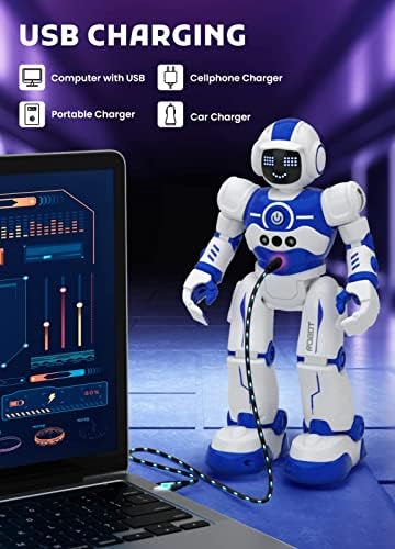 EduCuties robot demonstrating gesture sensing
