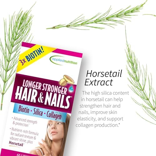 Liquid softgel delivery system for Applied Nutrition hair vitamins and minerals