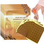 Targeted pain points diagram on the back of the ultra strength heat patch pack