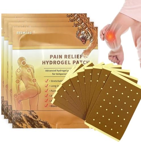 Targeted pain points diagram on the back of the ultra strength heat patch pack
