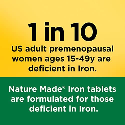 Nature Made Iron dietary supplement for red blood cell support