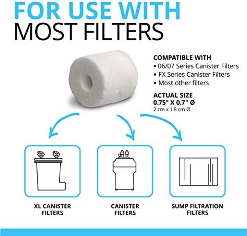 Fluval biological filter media container with label