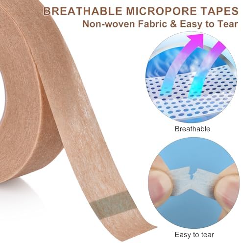 Skin-friendly rhinoplasty shaping tape roll close-up view