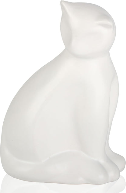 Pet Urns for Cats, Elegant Ceramics Keepsake for Pet Ashes, Small Brown Memorial Box with Seal Kit(10lbs) - Image 9