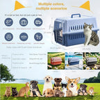 AGANS small animal travel transport box perspective view